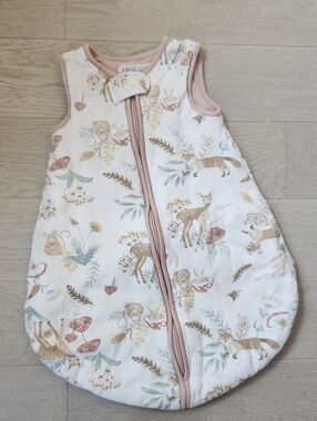 First Wish Woodland Pink Sleep Sack 0-6 M 2.4 Tog